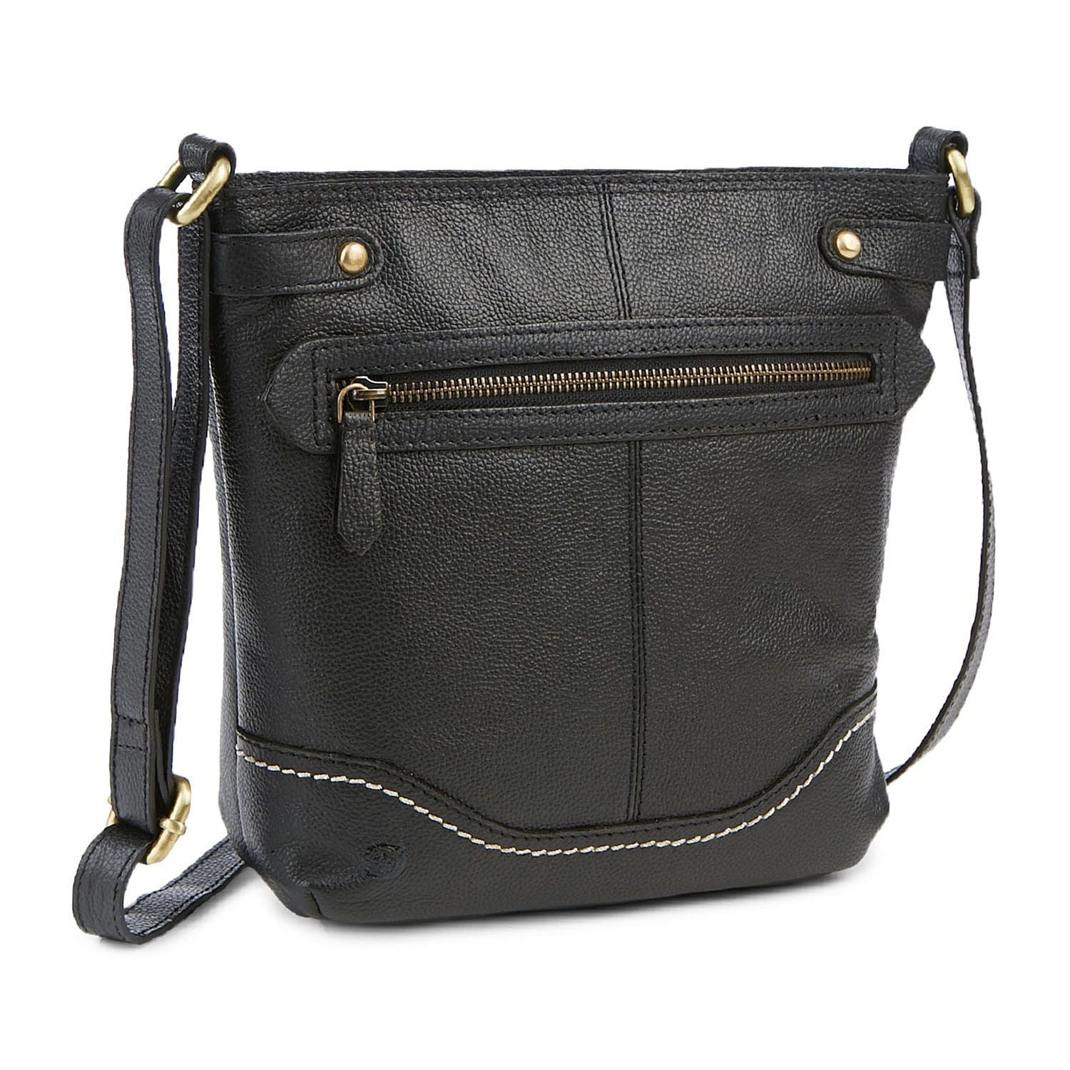 Born “Izabel” Bucket Crossbody Handbag,  Black - ADDROS.COM